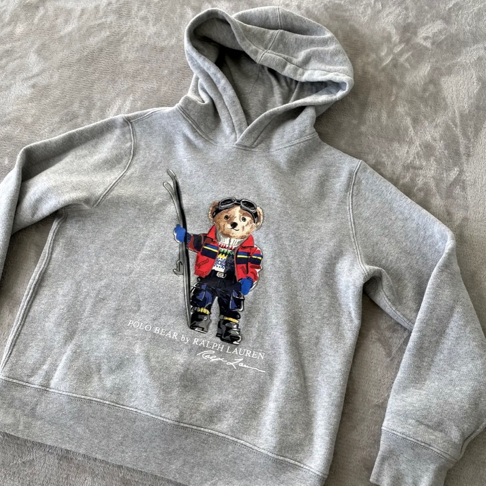 Polo Ralph Lauren Ski Polo Bear Sweatshirt Hoodie

XL Big kids 18-20